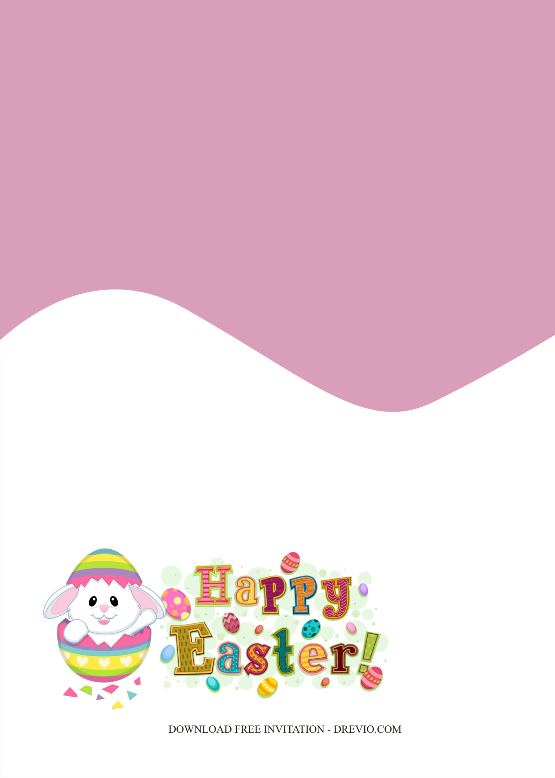 easter invitation template8 Download Hundreds FREE PRINTABLE Birthday