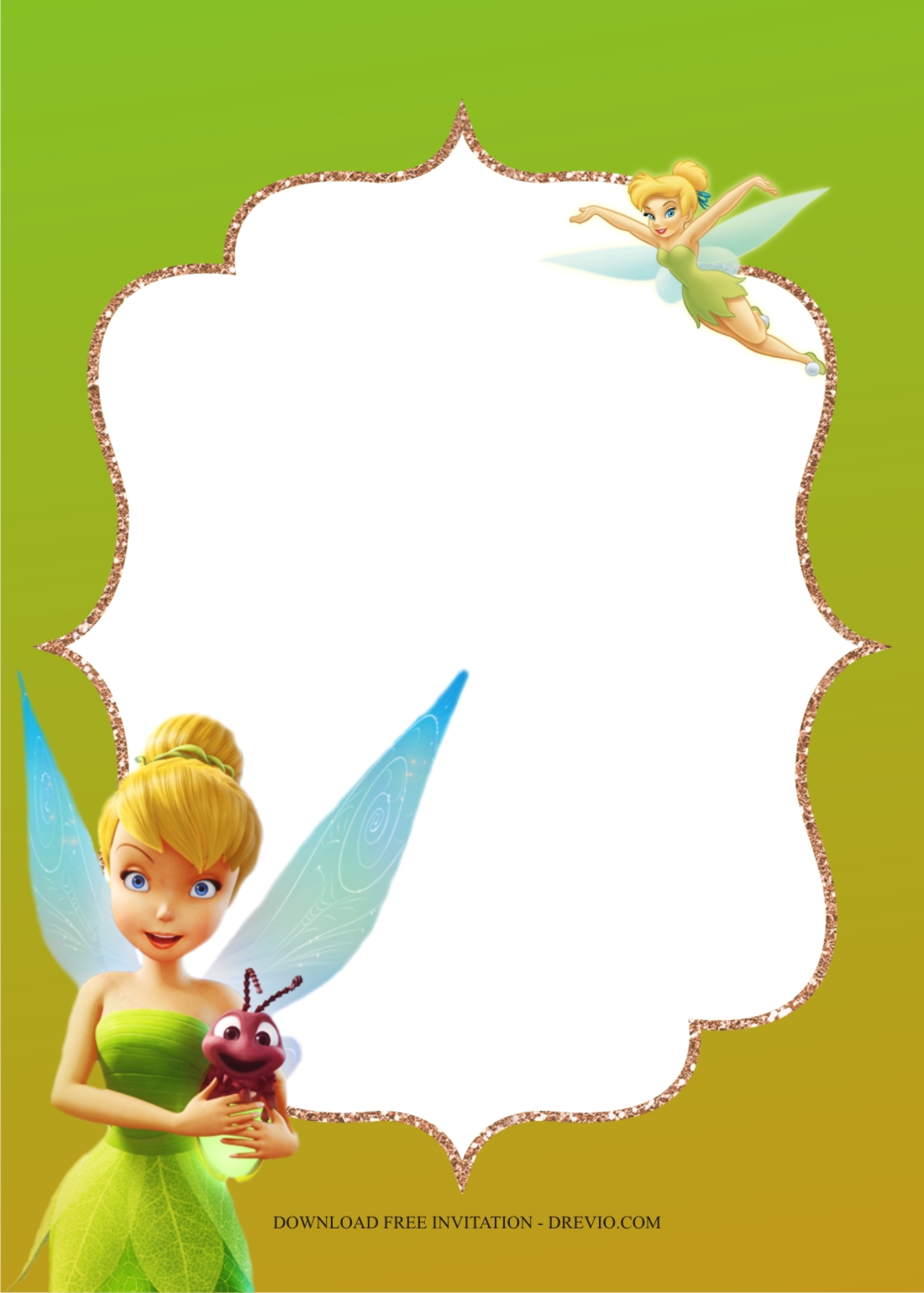 tinkerbell_invitation_template3 Download Hundreds FREE PRINTABLE