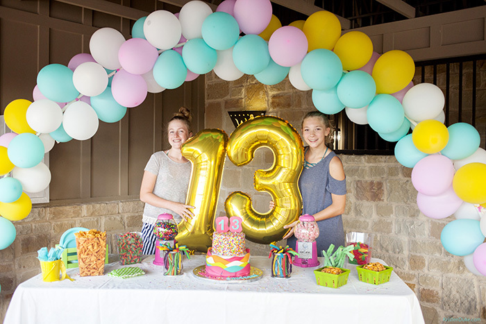 13th Birthday Party Ideas (Credit: kristendukephotography)