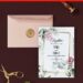 (Free Editable PDF) Chic Southern Magnolia Wedding Invitation Templates with beautiful watercolor magnolia and deep green foliage