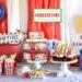 Carnival Themed Dessert Table (Credit: Crazy Little Projects)