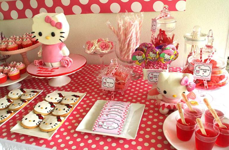 Cute Hello Kitty Birthday Party Ideas For Girls | Download Hundreds ...