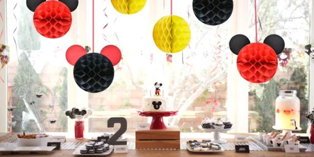 Mickey Mouse Birthday Party Ideas (Credit: Country Living Magazine)