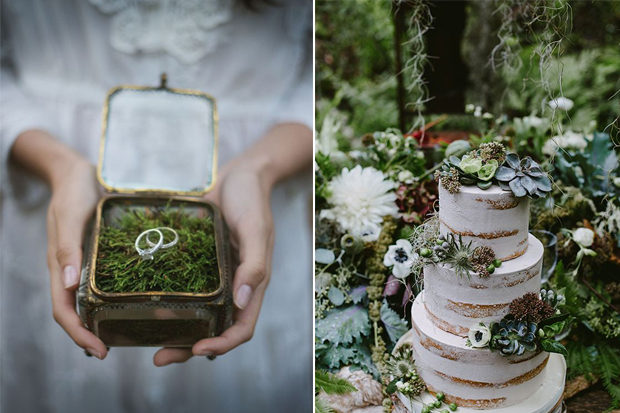 Ring and Cake Ideas (Credit : weddingsonline)