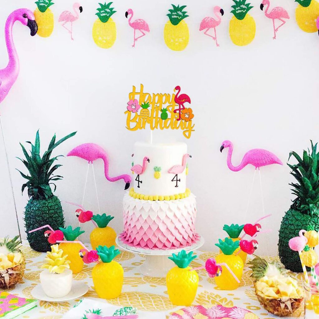 Tropical Birthday Cake Ideas (Credit: Ubuy)