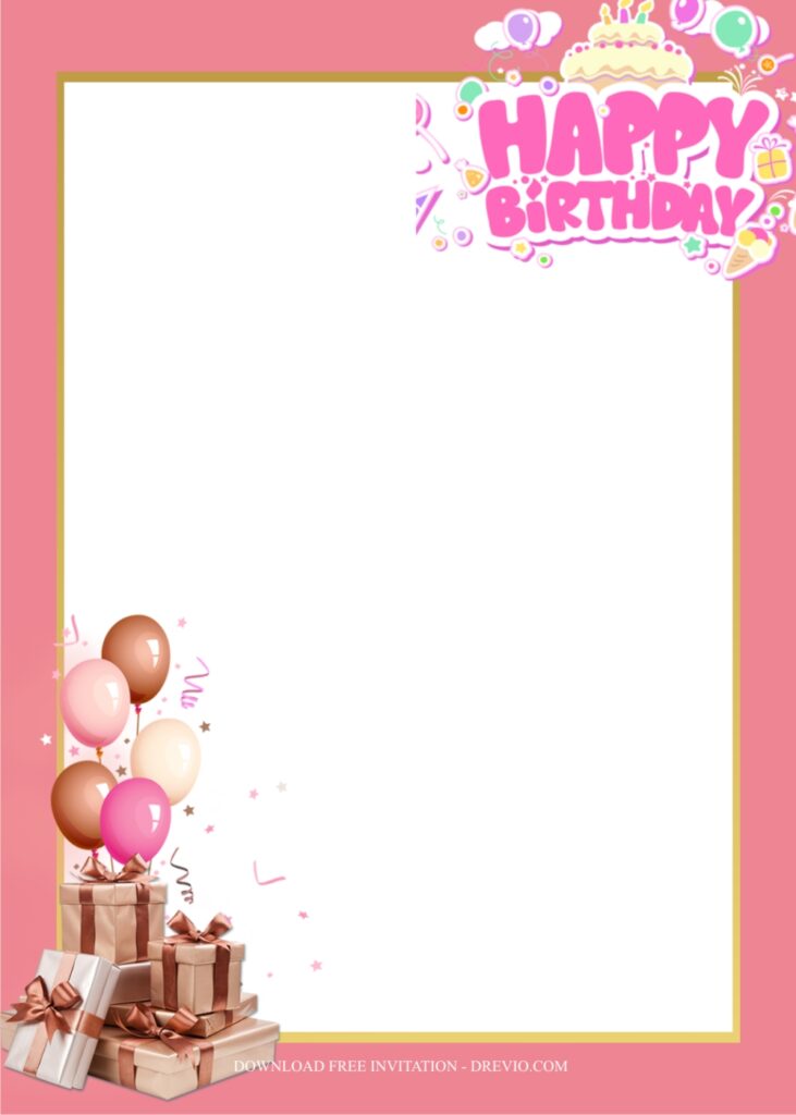 Invitation Template of Kids Party: Fun Cooking Themed Birthday Ideas  3