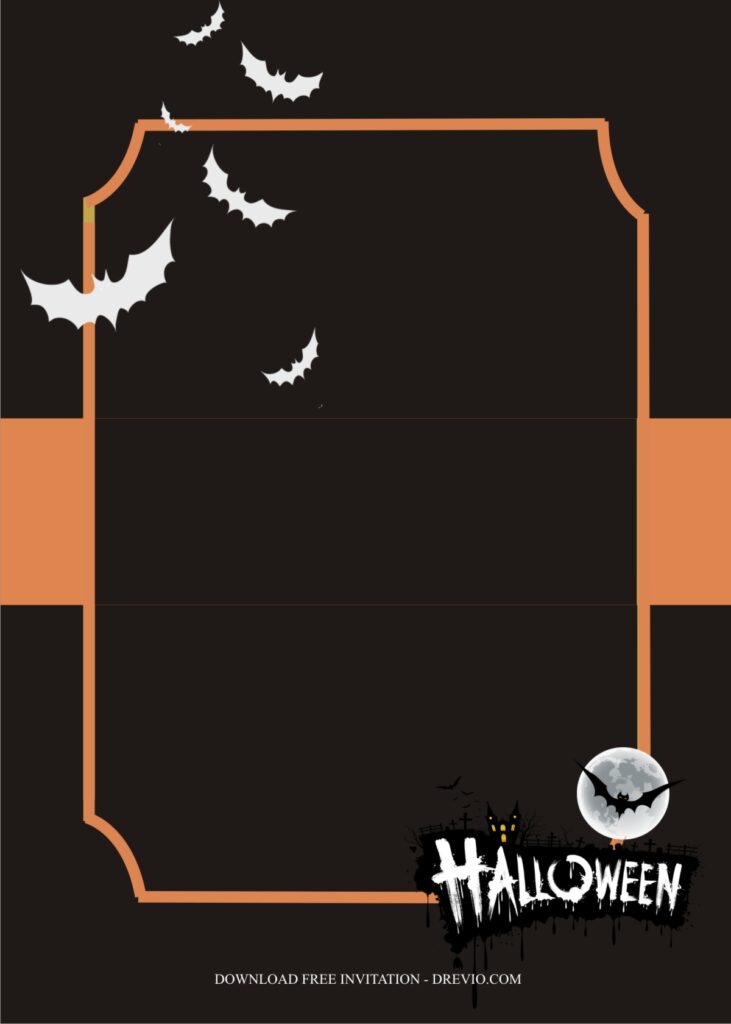 Invitation Template of Outdoor Halloween Party Ideas 3