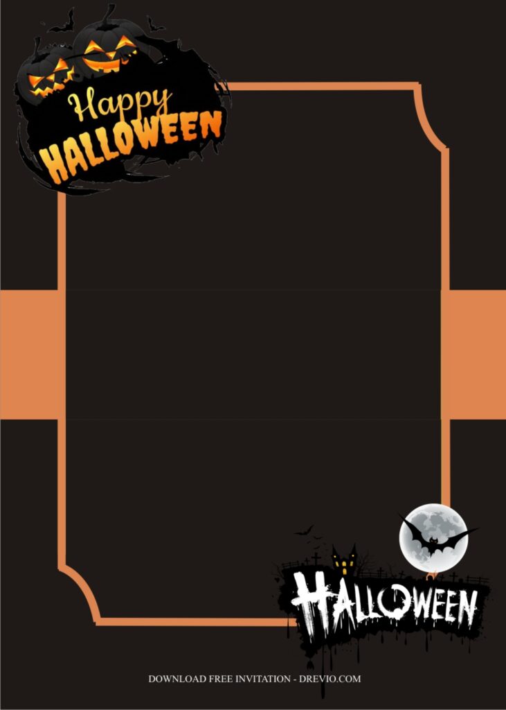 Invitation Template of Outdoor Halloween Party Ideas 4