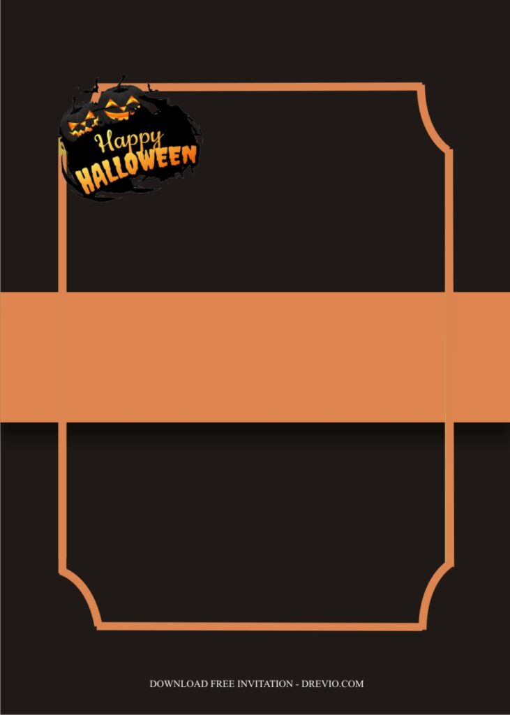 Invitation Template of Spook-tacular Halloween Party Ideas For Kids 1