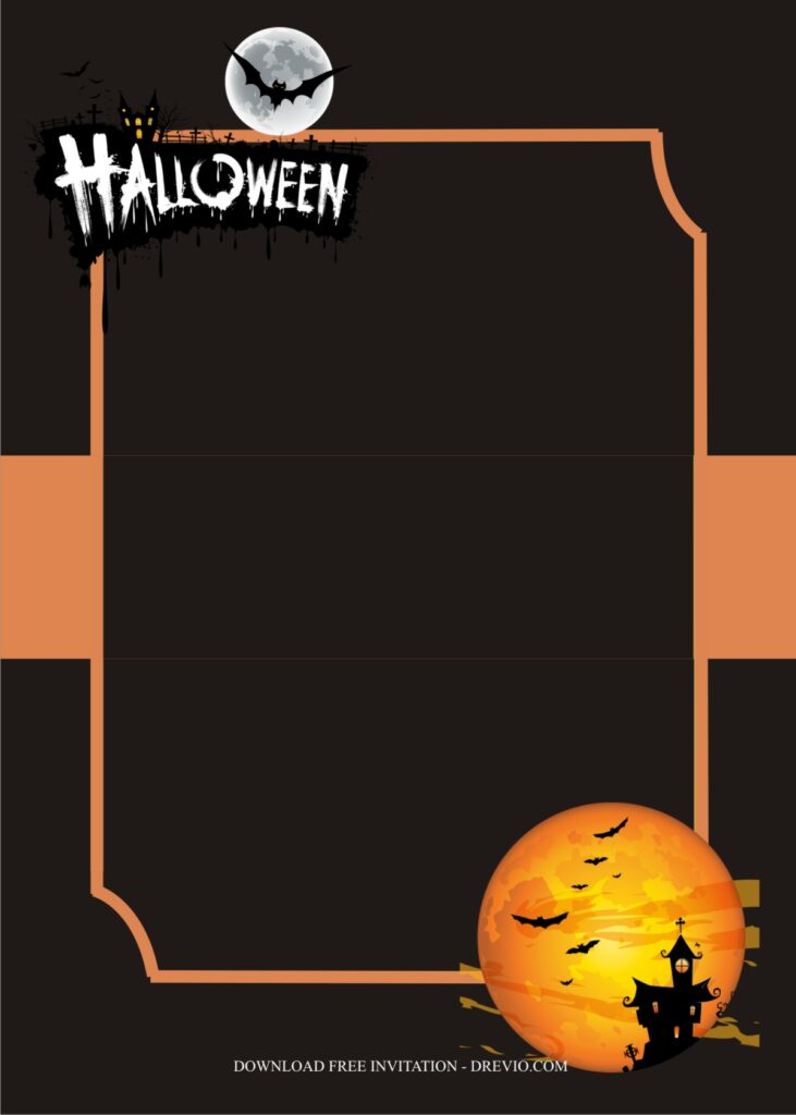 Invitation Template of Spook-tacular Halloween Party Ideas For Kids 4