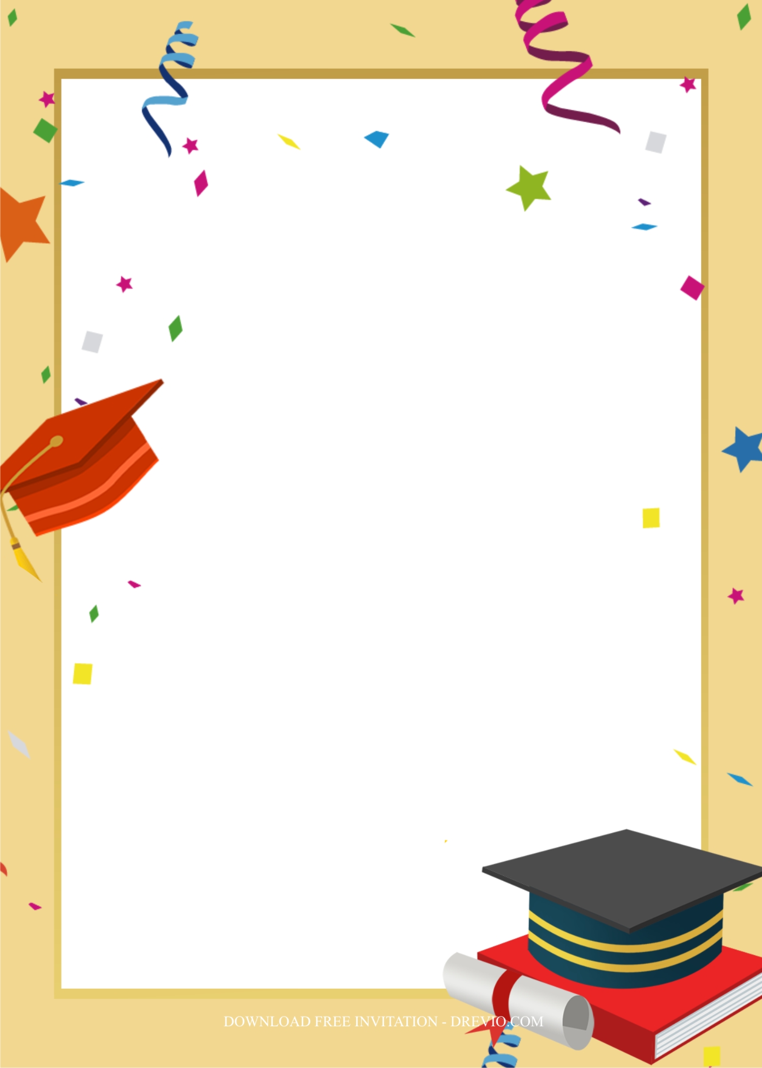 Memorable High School Graduation Party Ideas | Download Hundreds Free  Printable Birthday Invitation Templates