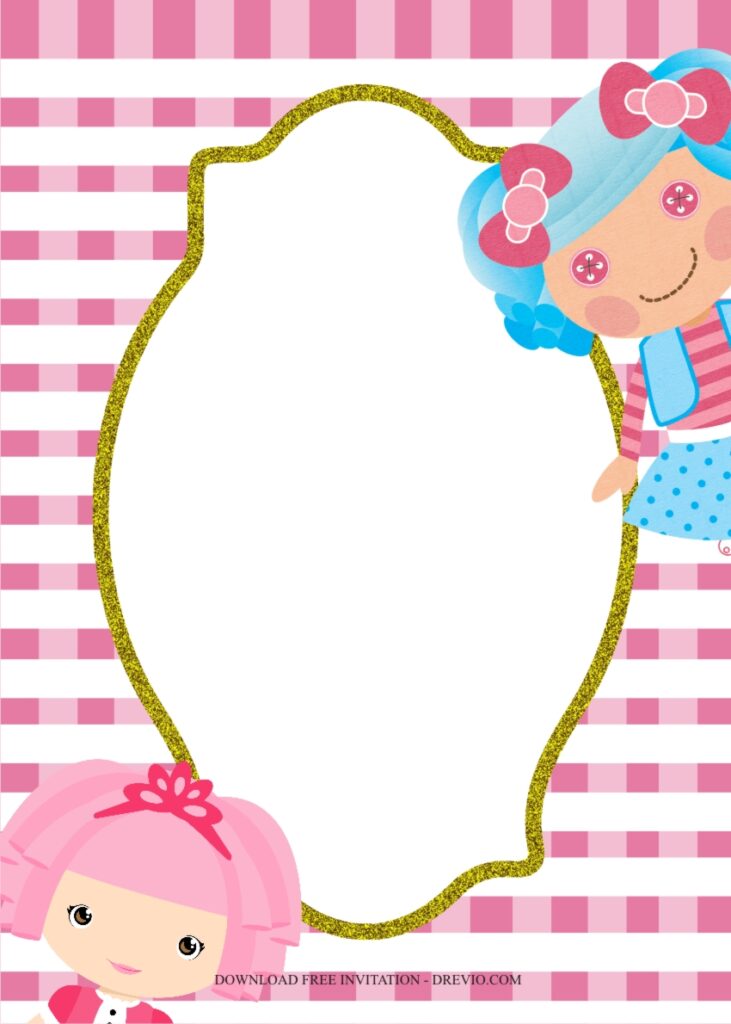 Invitation Template of Easy Lalaloopsy Birthday Party Ideas on a Budget 10