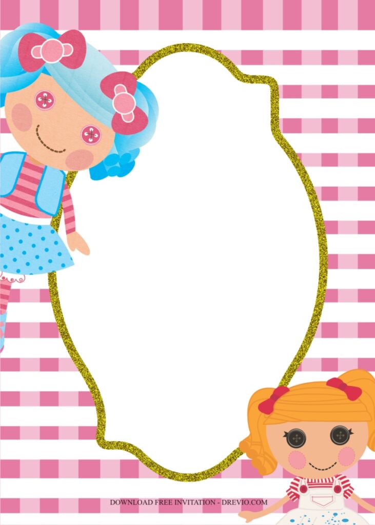 Invitation Template of Easy Lalaloopsy Birthday Party Ideas on a Budget 12