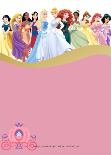 Cute 7th Disney Princess Birthday Party Ideas | Download Hundreds FREE ...