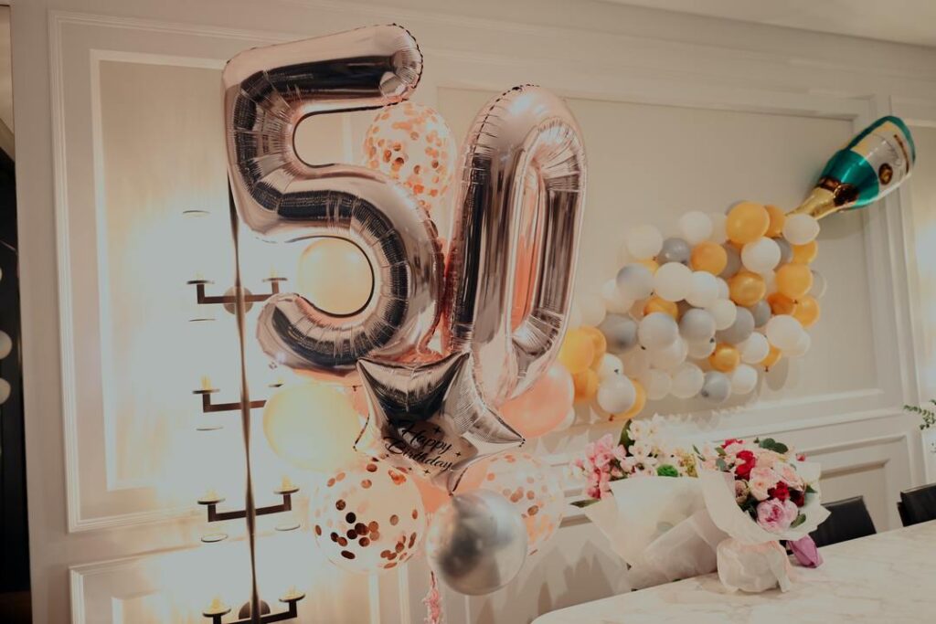 50th Anniversary Party Ideas (Credit: Zola)