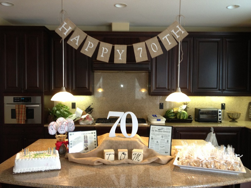 70th Birthday Party Ideas (Credit: sachseteaparty)