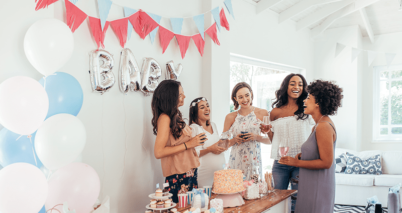 Baby Shower Party Ideas (Credit: colorland)