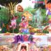 Dora Themed Birthday Party Decoration (Credit: abbycreativedesigns)