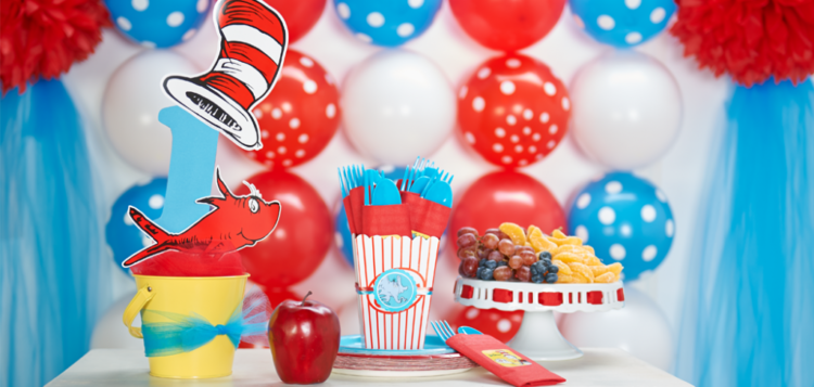 Dr Seuss Themed Birthday Party Ideas & Free Invitations | Download ...