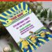 (Free Editable PDF) Cute Minions The Rise Of Gru Birthday Invitation Templates with playful Minions