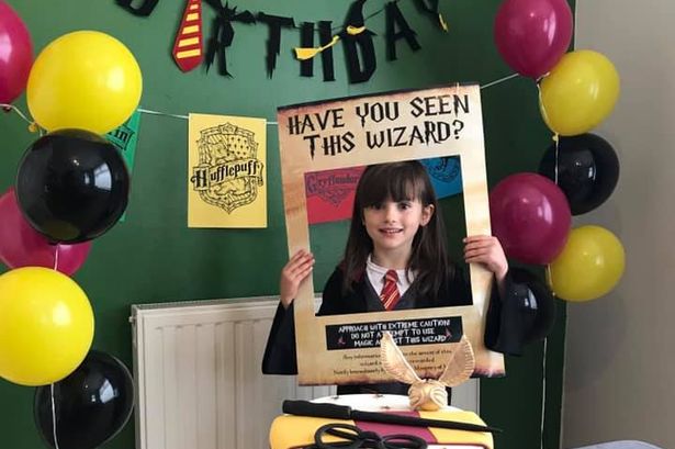 Harry Potter Party Decoration (Credit: dailyrecord)