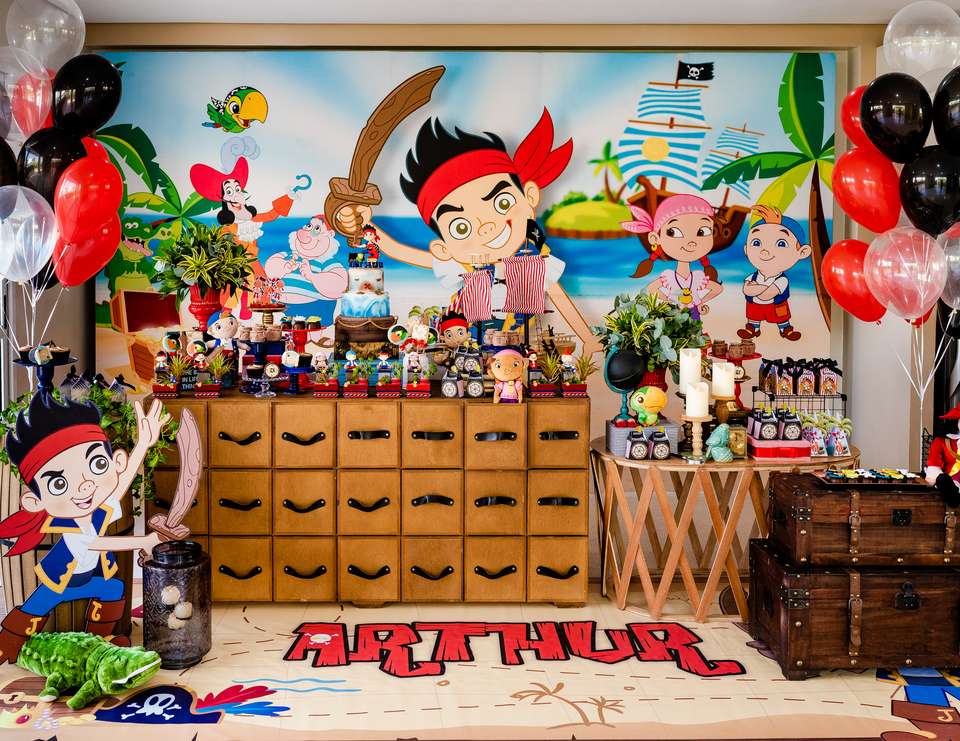 Jake And The Neverland Pirates Party Decoration (Credit: Catch My Party)
