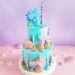 Mermaid Birthday Tiered Cake (Credit: Country Living Magazine)