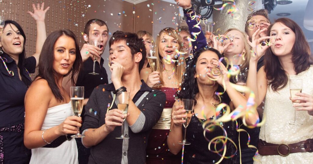 New Years Party Ideas (Credit: Mirror)