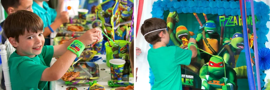 Ninja Turtle Party Games (Credit: Party City)