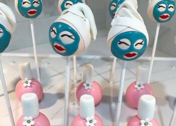 Spa Party Cake Pops (Credit: Pretty My Party)