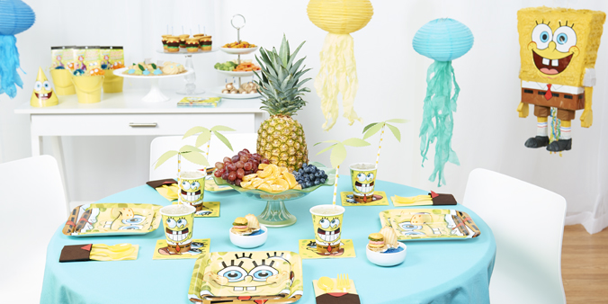 Spongebob Birthday Party Ideas (credit: birthdayexpress)