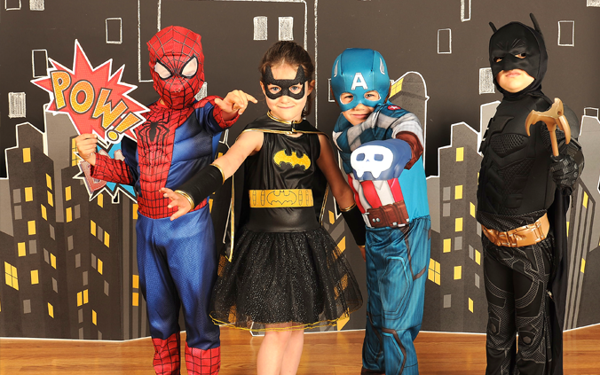 Superhero Birthday Party Ideas (credit: Birthday Express)