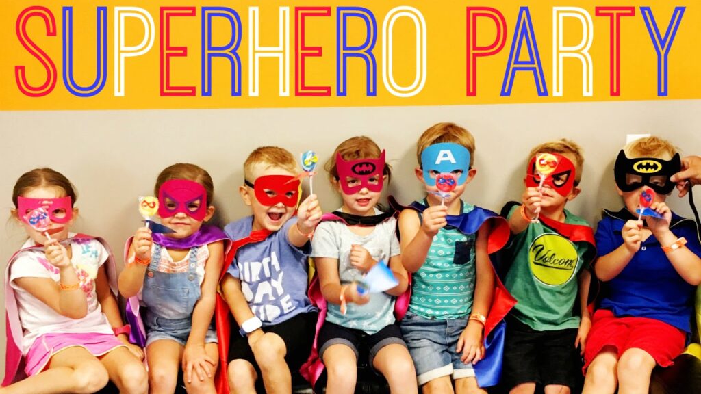 Superhero Party Ideas (Credit: The Melea Show)