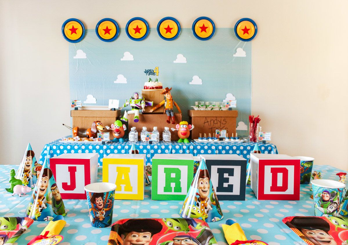 Toy Story Themed Birthday Party Ideas.