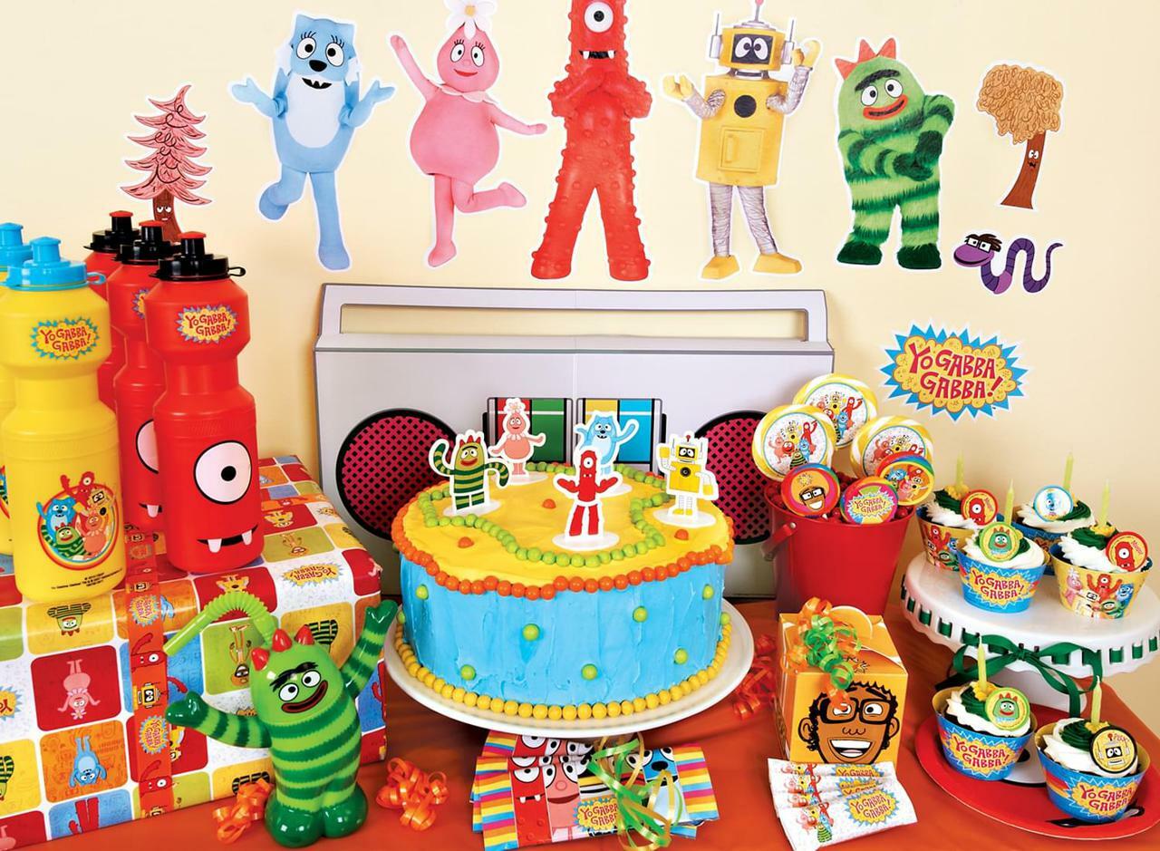 Yo Gabba Gabba Themed Birthday Party Ideas  Download Hundreds FREE  PRINTABLE Birthday Invitation Templates
