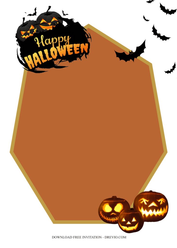 Invitation Template of Spooky Adult Halloween Party Ideas 3