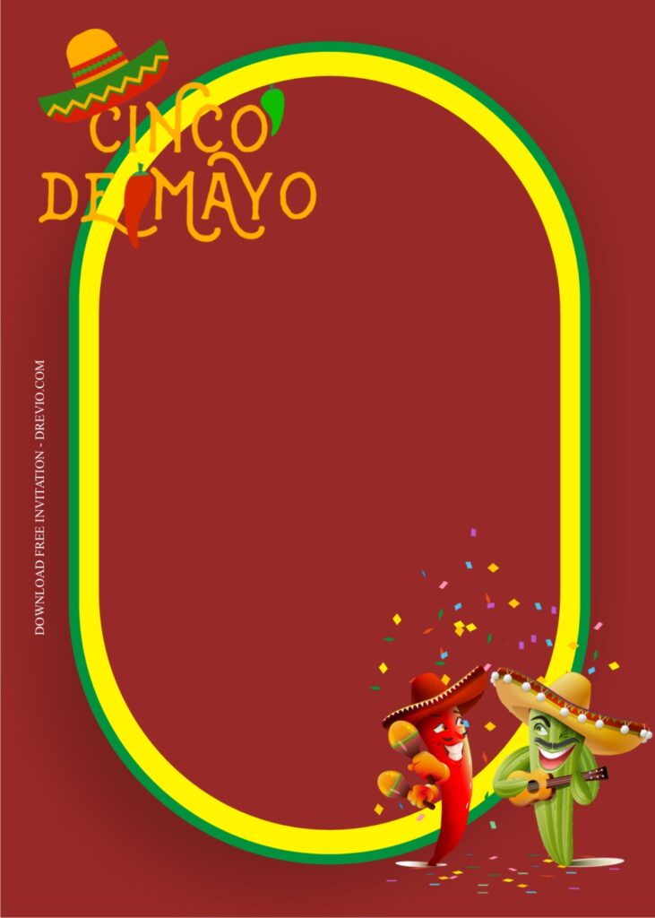 Invitation Template of Cool Cinco de Mayo Party Ideas For Your Best Celebration 4