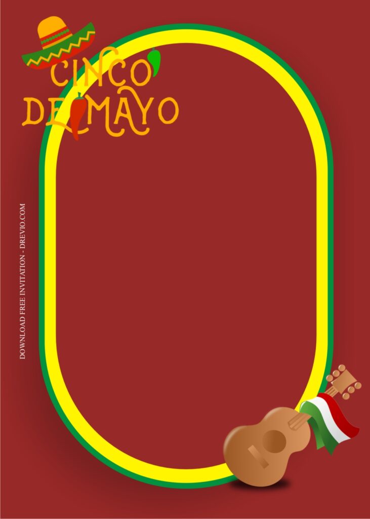 Invitation Template of Cool Cinco de Mayo Party Ideas For Your Best Celebration 7