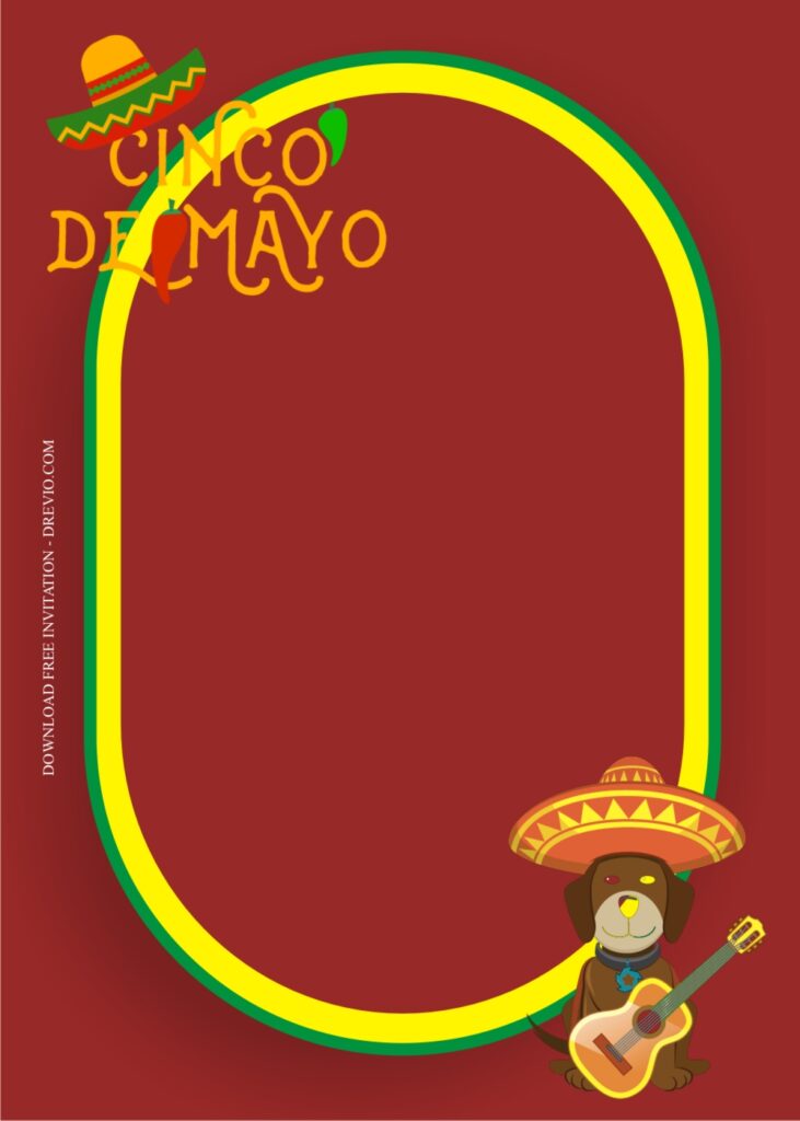 Invitation Template of Cool Cinco de Mayo Party Ideas For Your Best Celebration 8