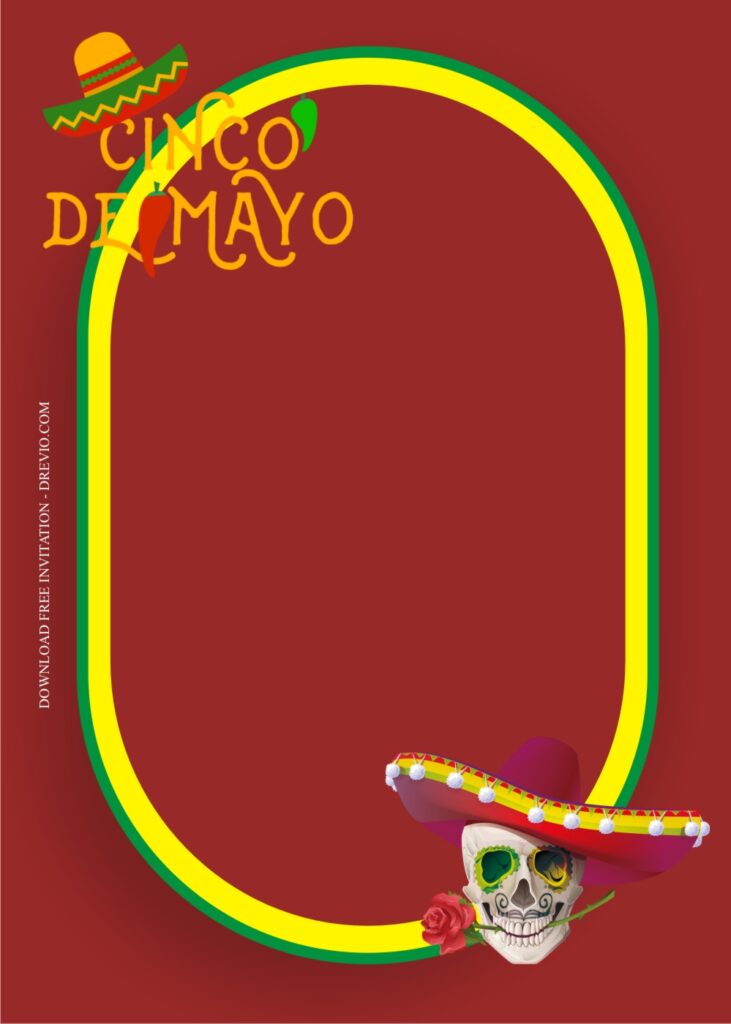 Invitation Template of Cool Cinco de Mayo Party Ideas For Your Best Celebration 9