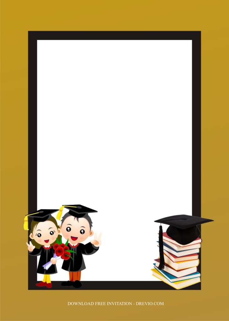 Invitation Template of Memorable College Graduation Party Ideas 3