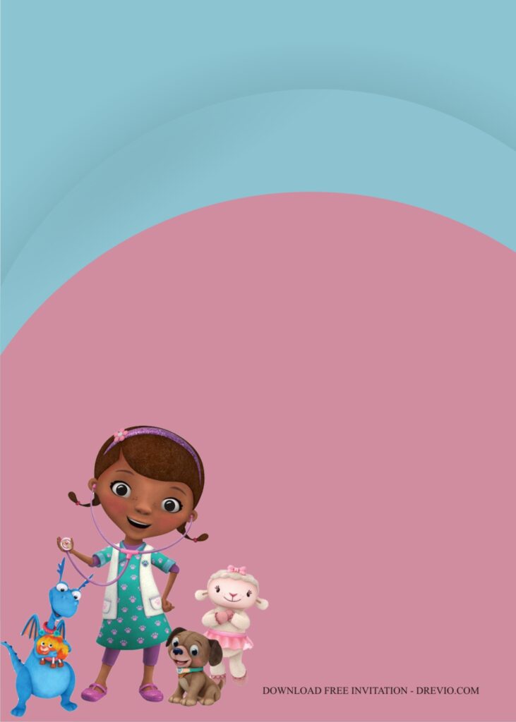 Invitation Template of Doc Mcstuffins Themed Birthday Party Ideas 3