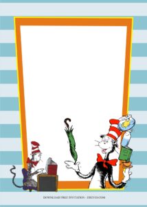 Dr Seuss Themed Birthday Party Ideas & Free Invitations | Download ...