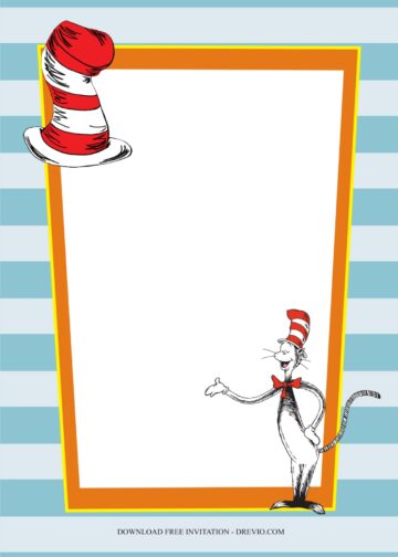 Dr Seuss Themed Birthday Party Ideas & Free Invitations | Download ...