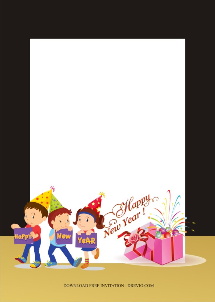 Invitation Template of Fun Family Friendly New Years Party Ideas 3