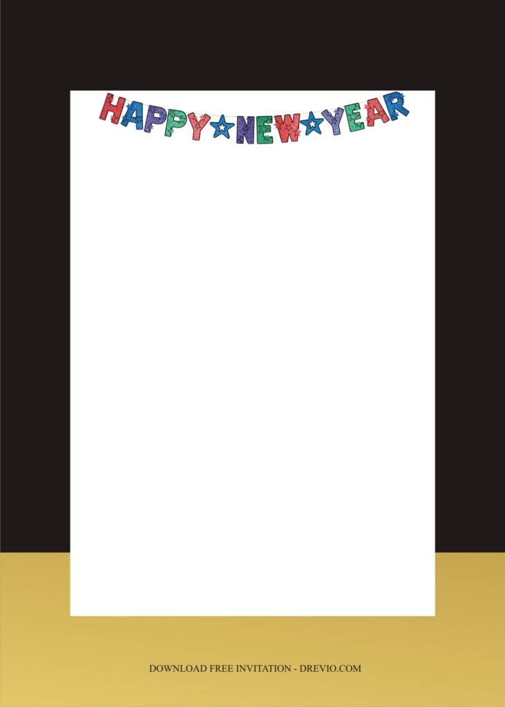 Invitation Template of Fun Family Friendly New Years Party Ideas 5