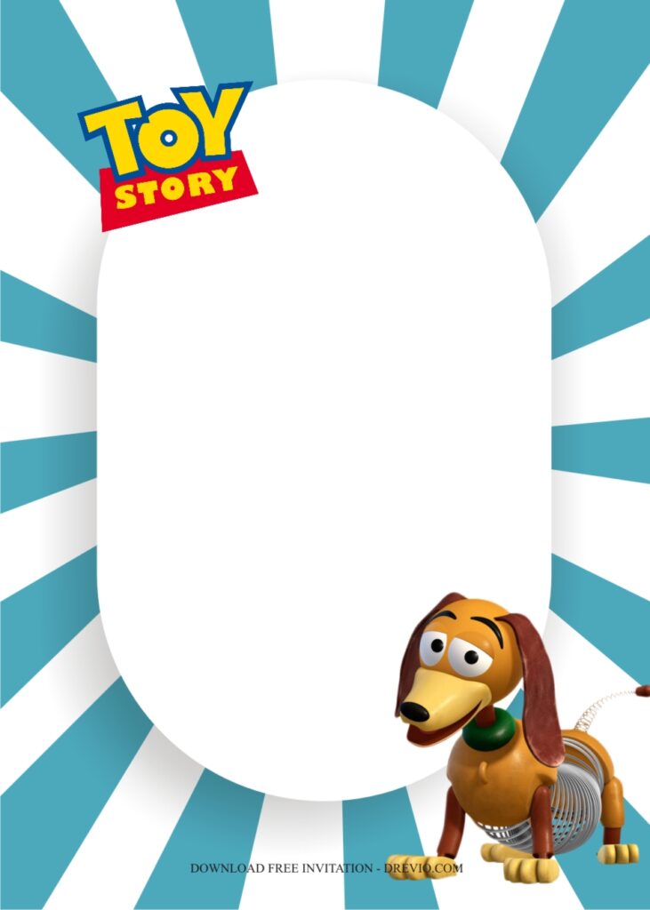 Invitation Template of The Ultimate Toy Story Themed Birthday Party Ideas 10