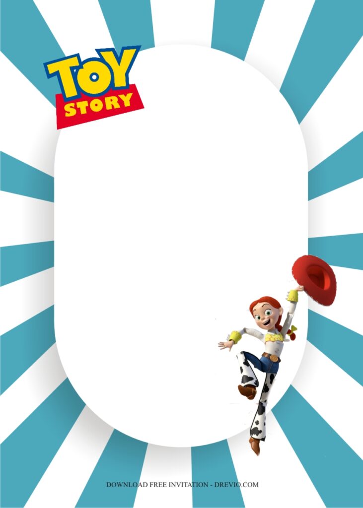 Invitation Template of The Ultimate Toy Story Themed Birthday Party Ideas 6