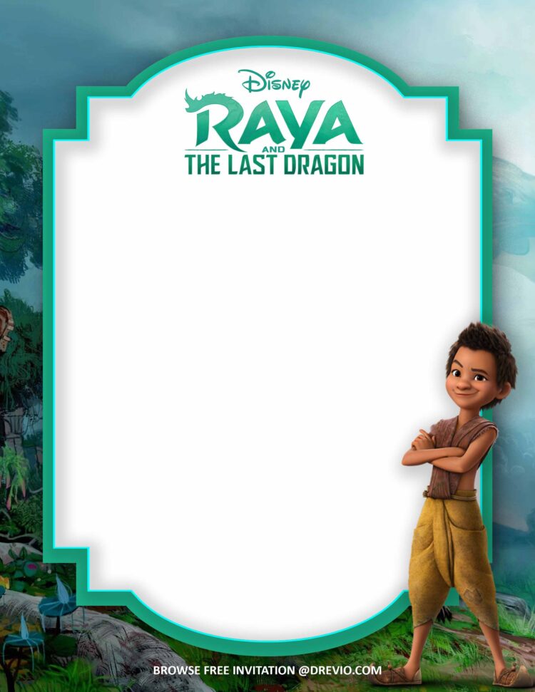 Raya the Last Dragon Themed Birthday Party Ideas | Download Hundreds ...