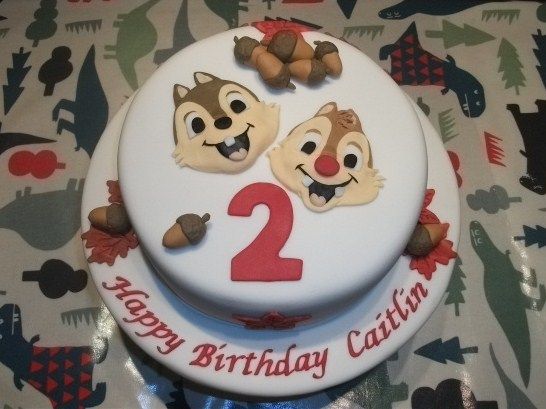 Chip and Dale Birthday Cakes (Credit: Pinterest)
